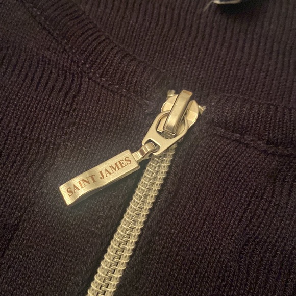SAINT-JAMES Cardigan size XL - Picture 4 of 11
